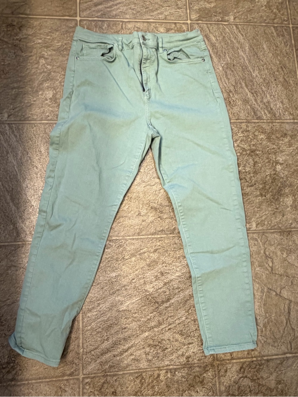 LOFT Mint Green Denim Pants